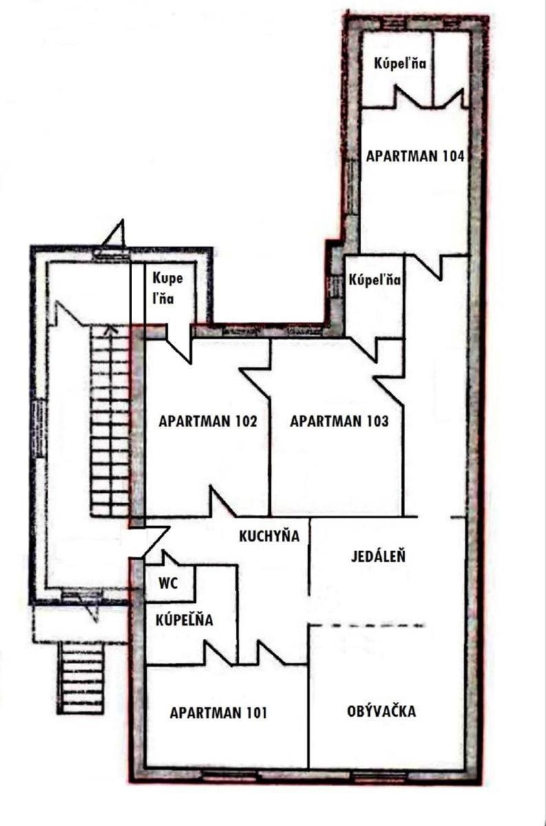 Apartmany Tatra Relax, Velky Slavkov Дольный Смоковец Экстерьер фото